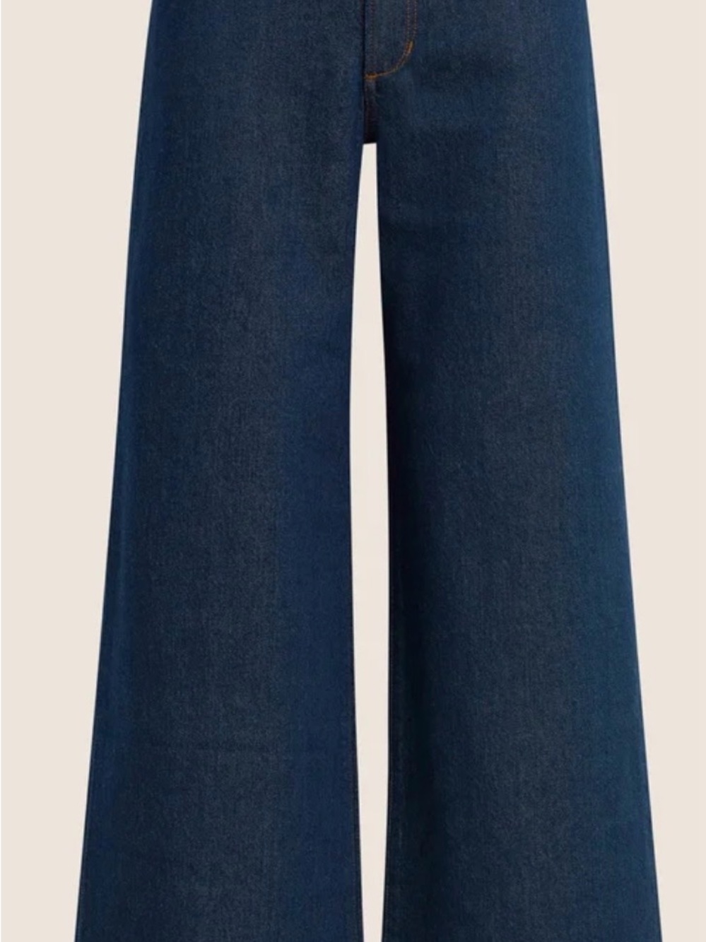 Wide Leg Dark Blue Jeans for Women Favorite Daughter in Pepper